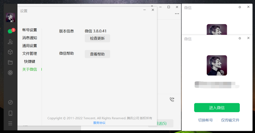 微信Windows版 v3.8.0.41 防撤回&多开2022/11/25-Windows资源分享区论坛-PC资源区-Applehub心动未来官网