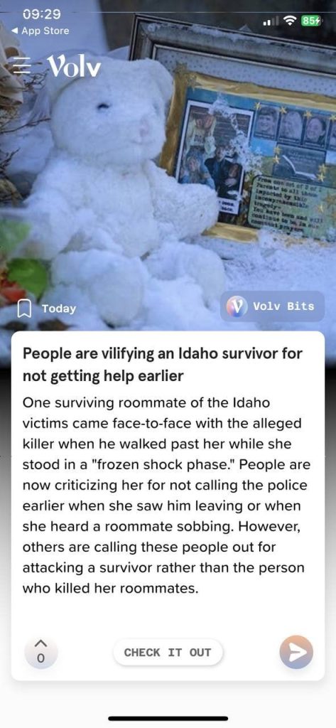 Volv 一款简短新闻阅读工具 6d6eb101ed122525