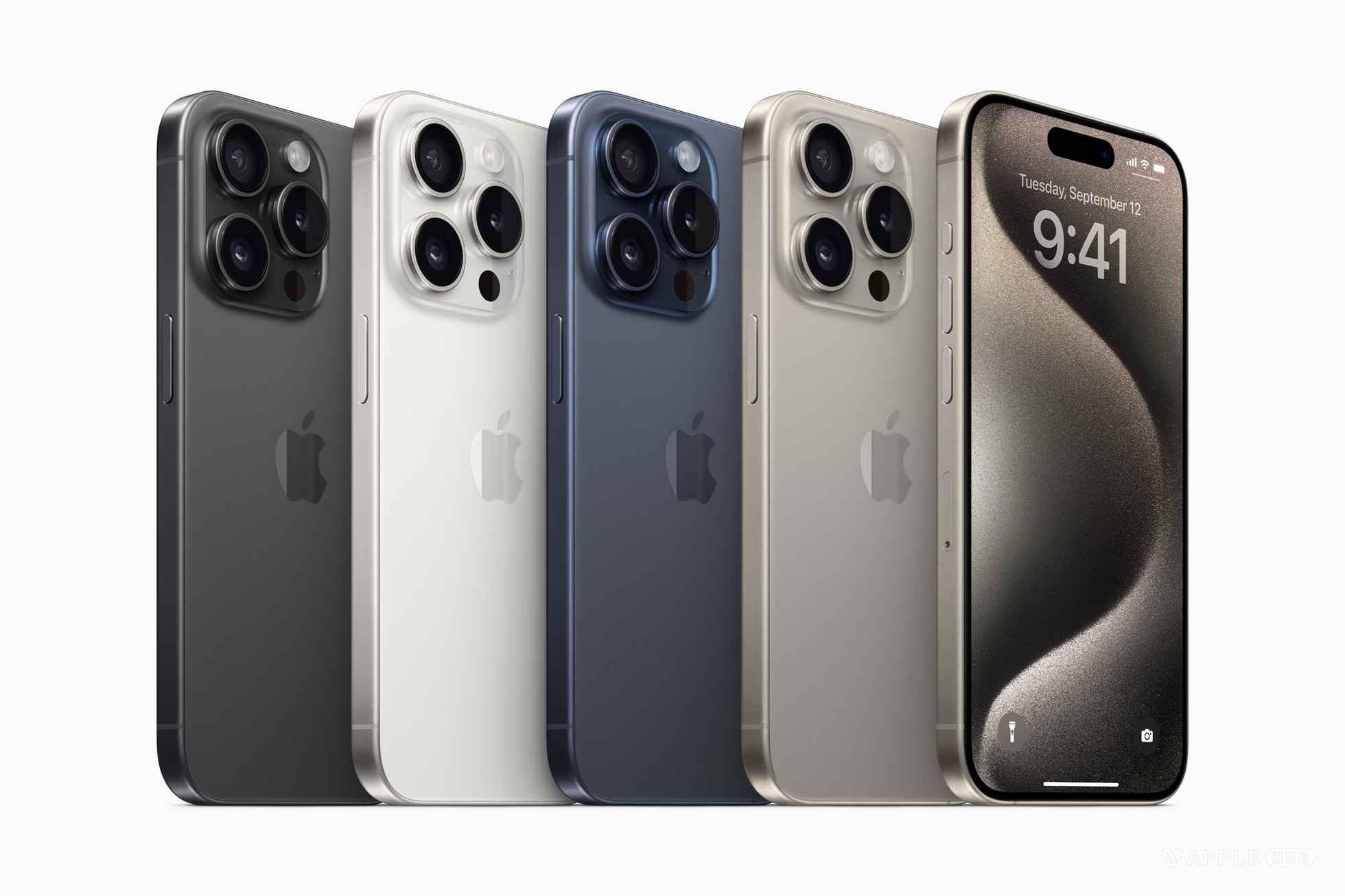iPhone 15 Pro/Pro Max迎钛金属材料 A17 Pro芯片驾到-Applehub心动未来官网