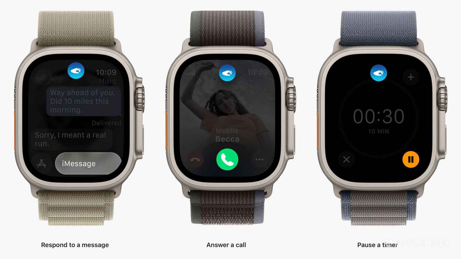 第二个watchOS 10.1测试版 增加「双指互点两下」的支持-Applehub心动未来官网