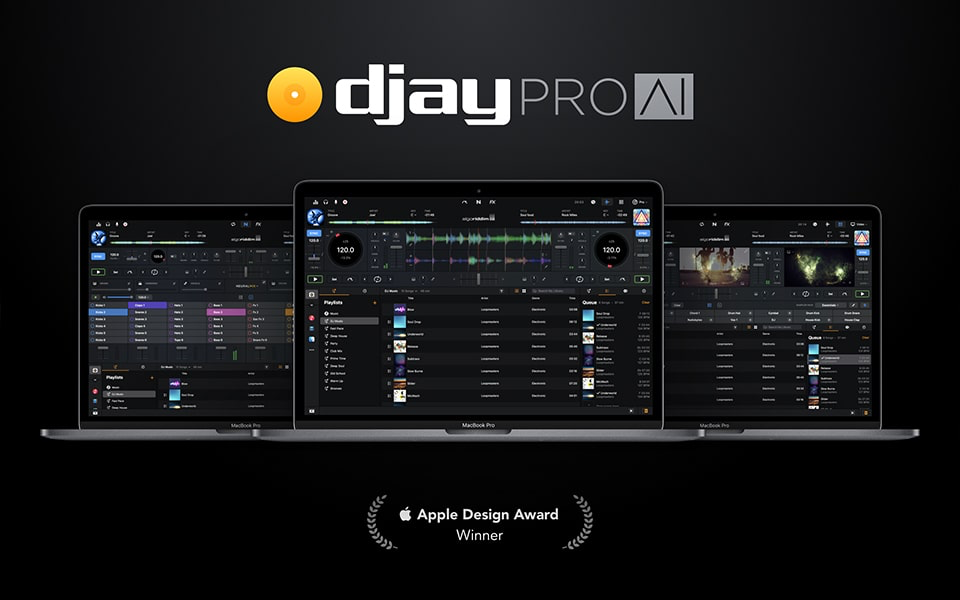 djay Pro AI 5.2.0 for Mac最佳的DJ 软件破解版， Apple 设计奖-心动未来iOS证书