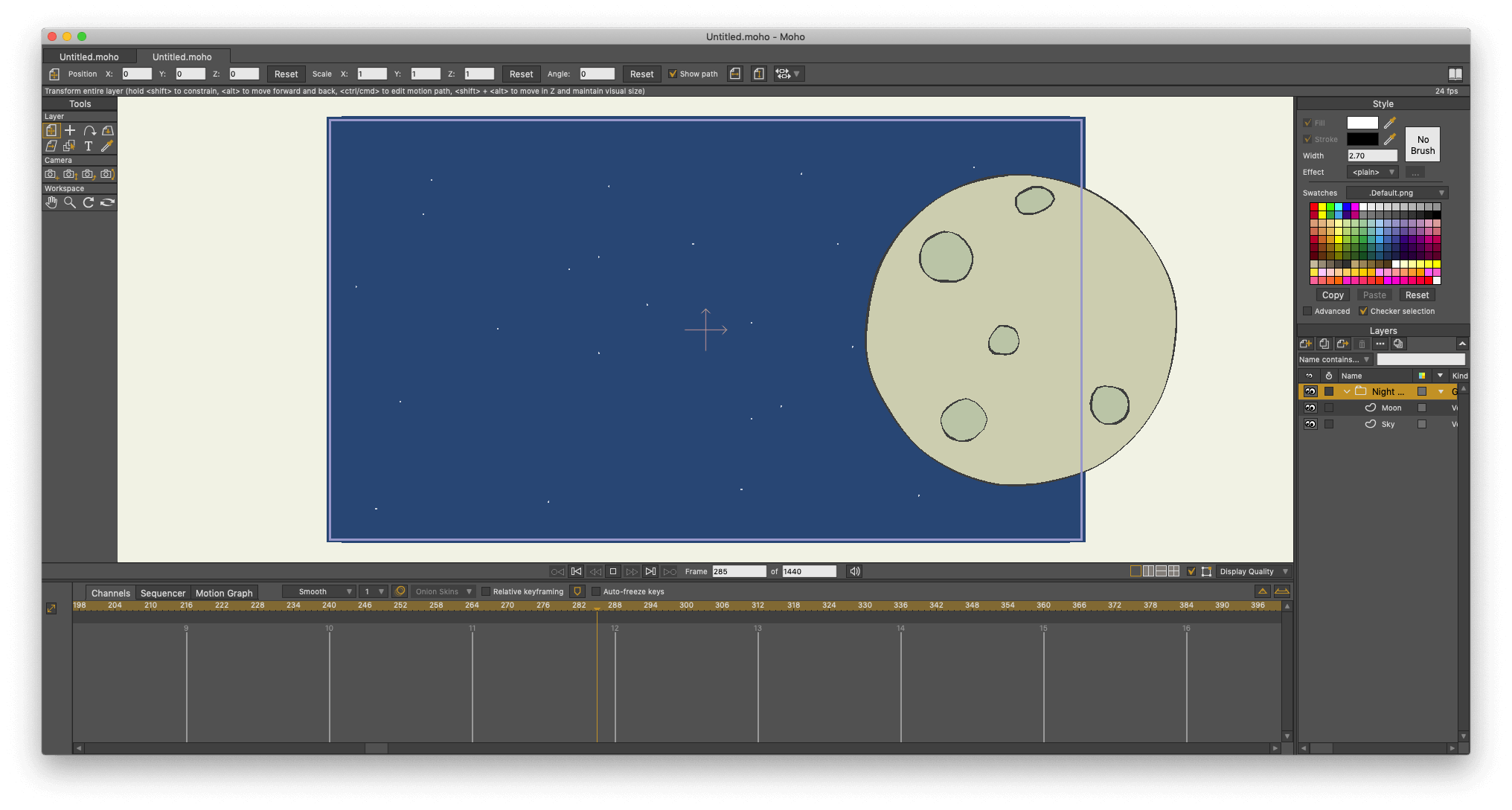 Moho Pro 14.2 for Mac中文破解版，功能强大的2D动画制作软件-心动未来iOS证书