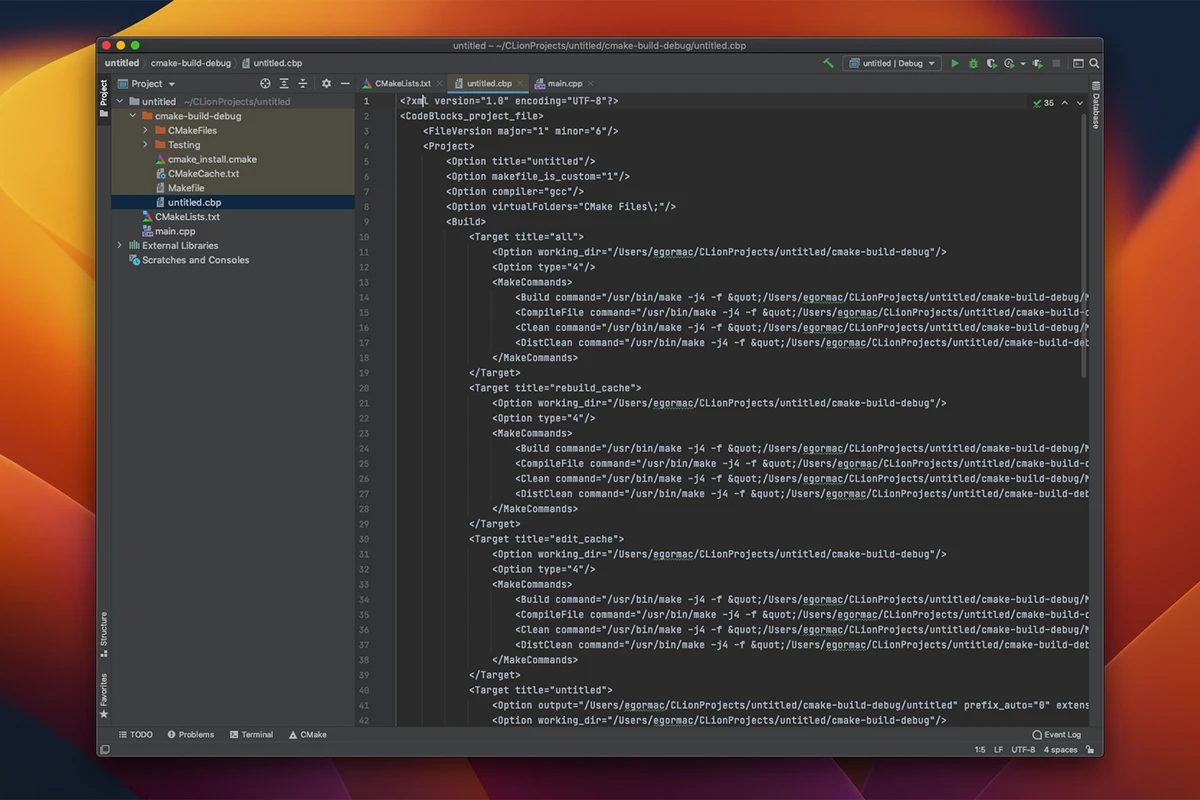 CLion 2024.1.4 for Mac破解版，C++集成开发环境（IDE）-心动未来iOS证书