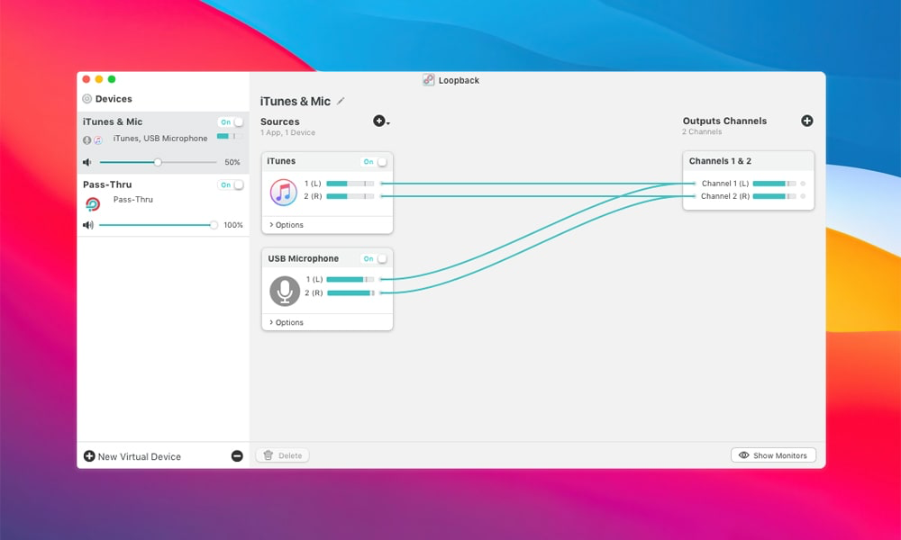 Loopback 2.4.1 for Mac功能强大的音频路由软件-心动未来iOS证书